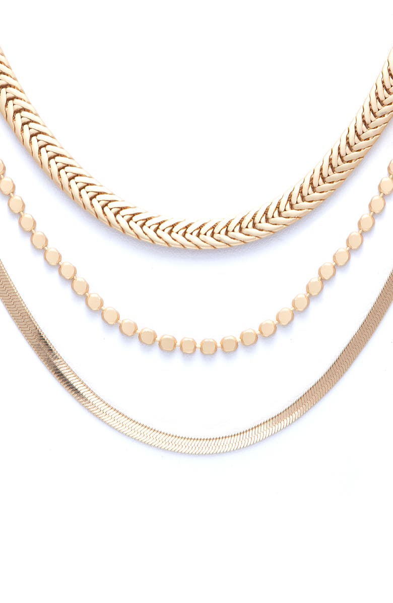 SAACHI Layered Necklace, Alternate, color,