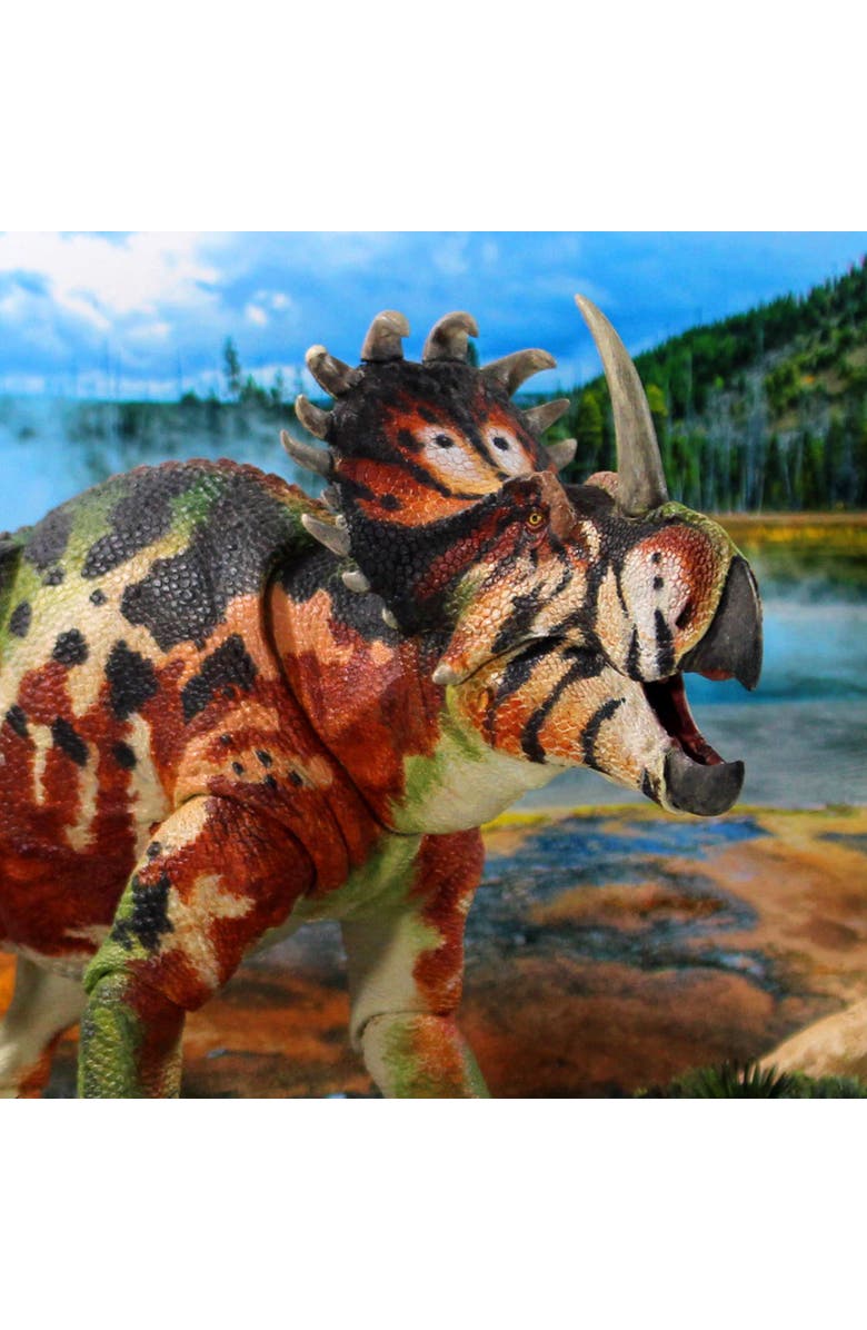 Beasts of the Mesozoic Sinoceratops Zhuchengensis Dinosaur Figure, Alternate, color, Multicolored