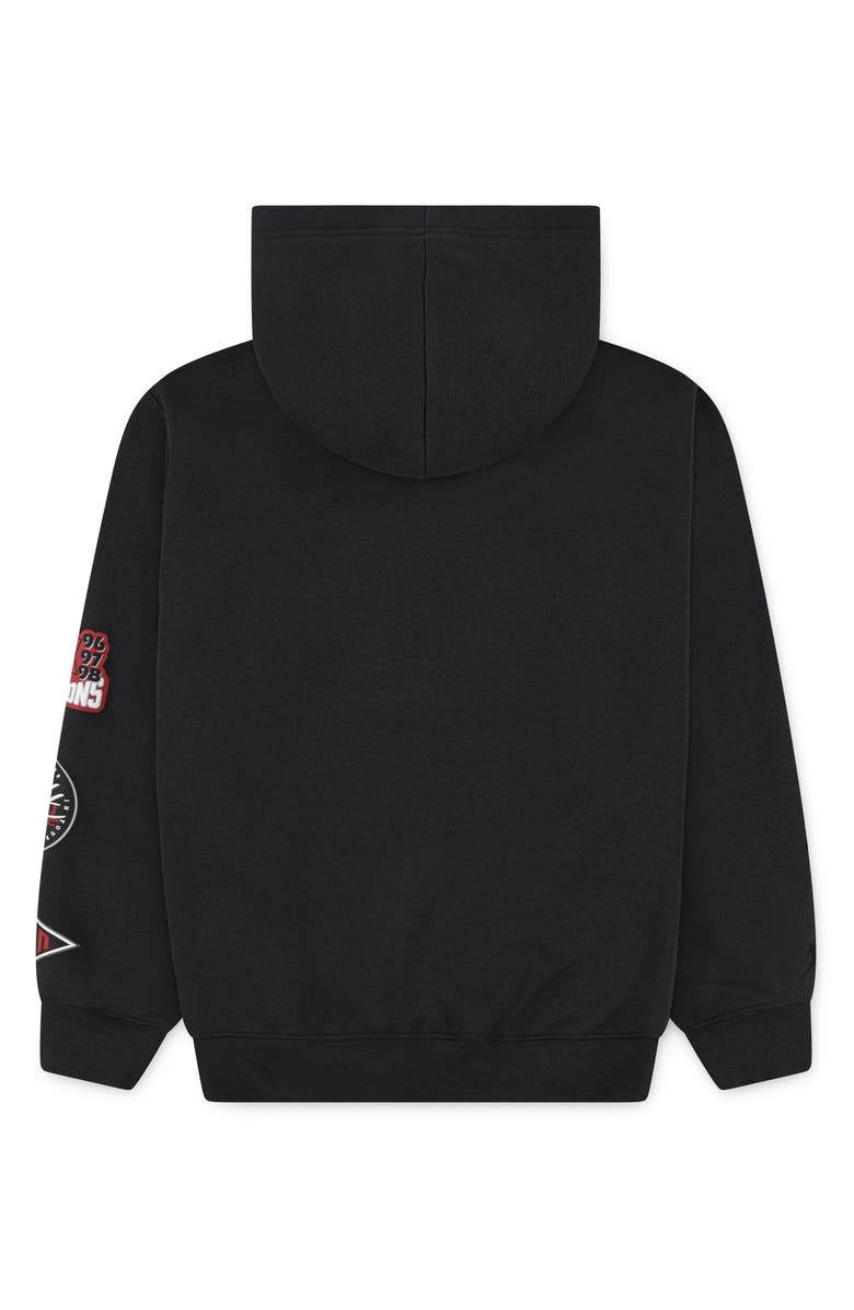 Jordan Kids' Varsity Hoodie, Alternate, color, Off Noir
