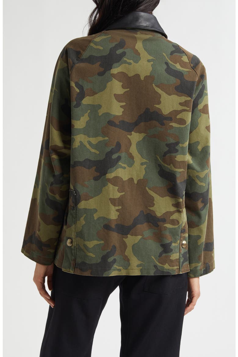 Andrew Stretch Cotton Military Jacket, Alternate, color, CAMOUFLAGE