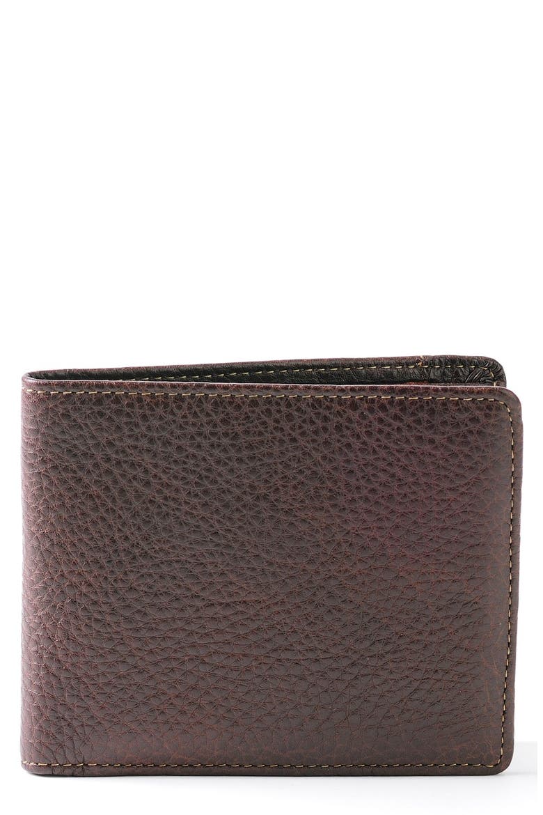 Tyler Billfold Wallet, Main, color, COFFEE