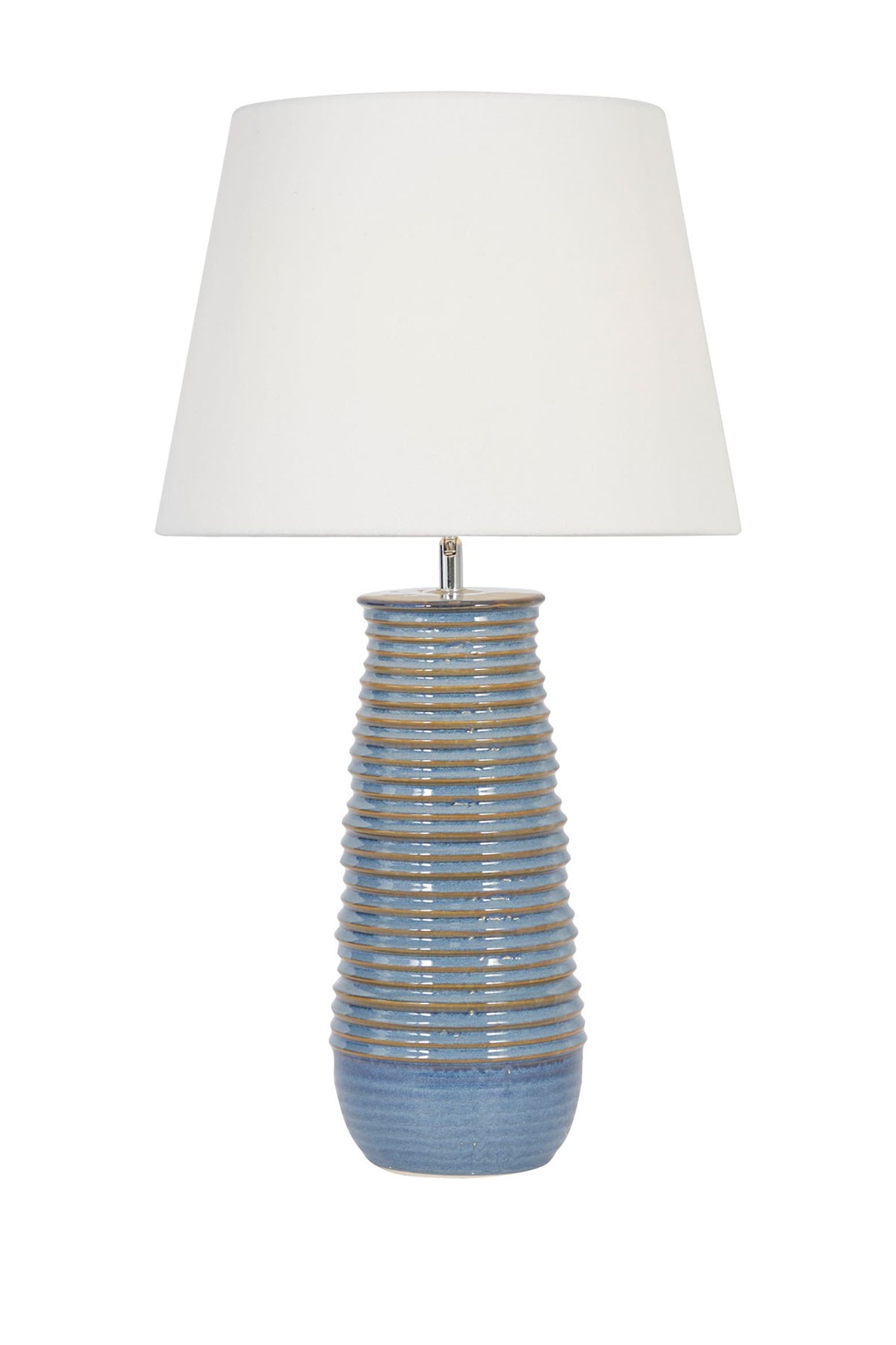 Kitchen Rustic Rug Under Table WILLOW ROW Blue Ceramic Rustic Table Lamp (Women) | Nordstromrack