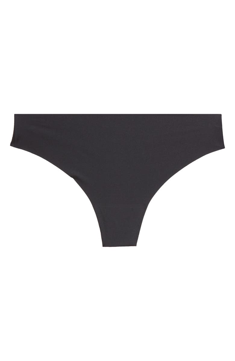 Simone Perele Uniq Seamless Thong, Alternate, color, Black