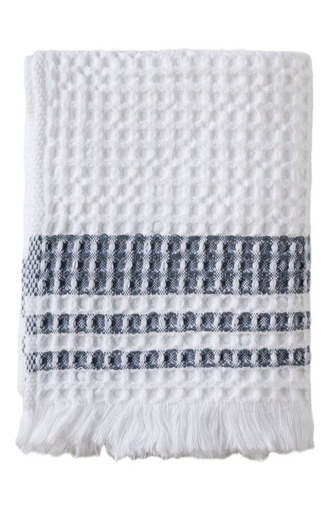 Organic Belgian Waffle Hand Towels Set of 2