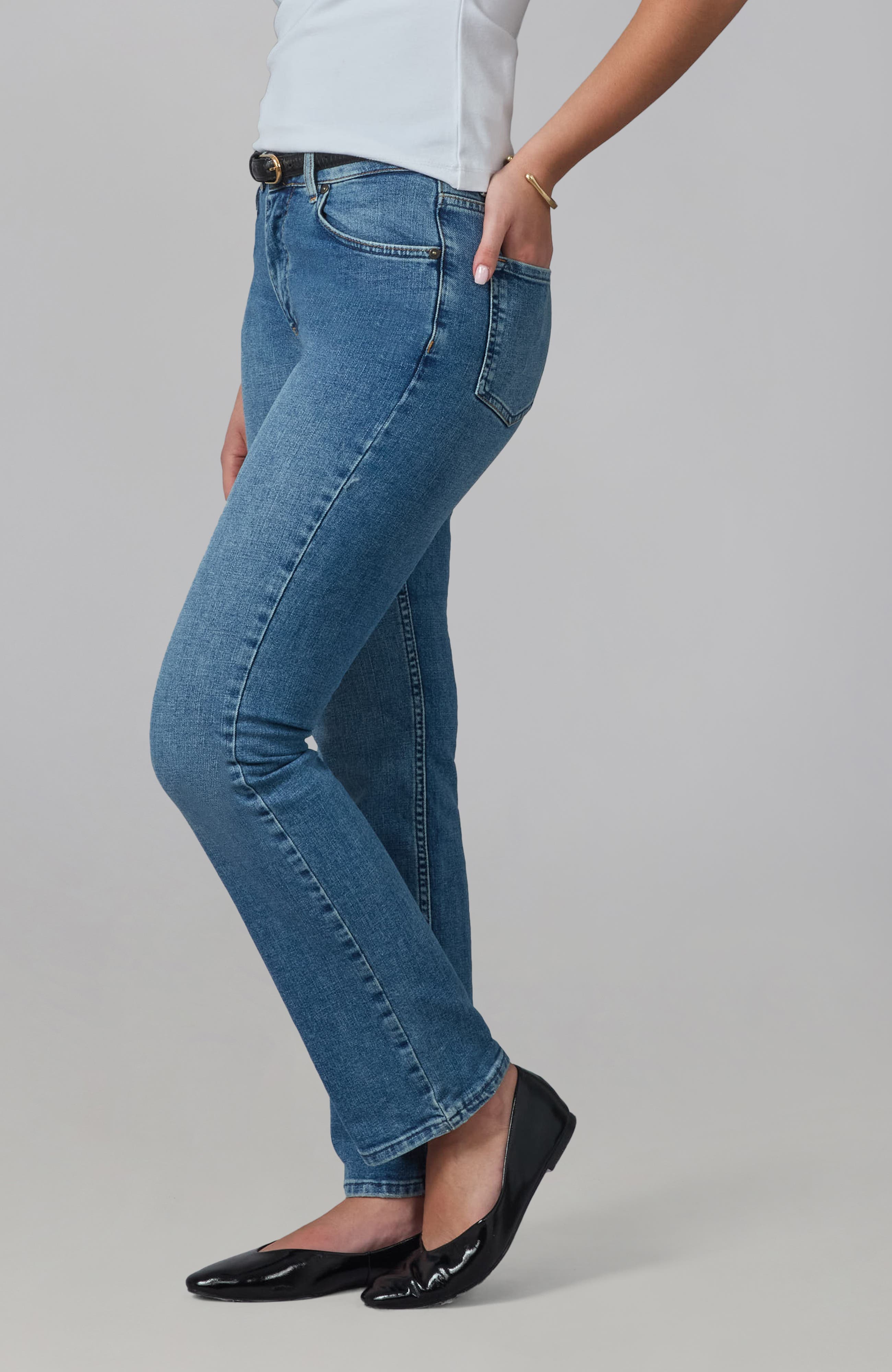 Denver High Rise Straight Leg Jeans (Women) | Nordstrom