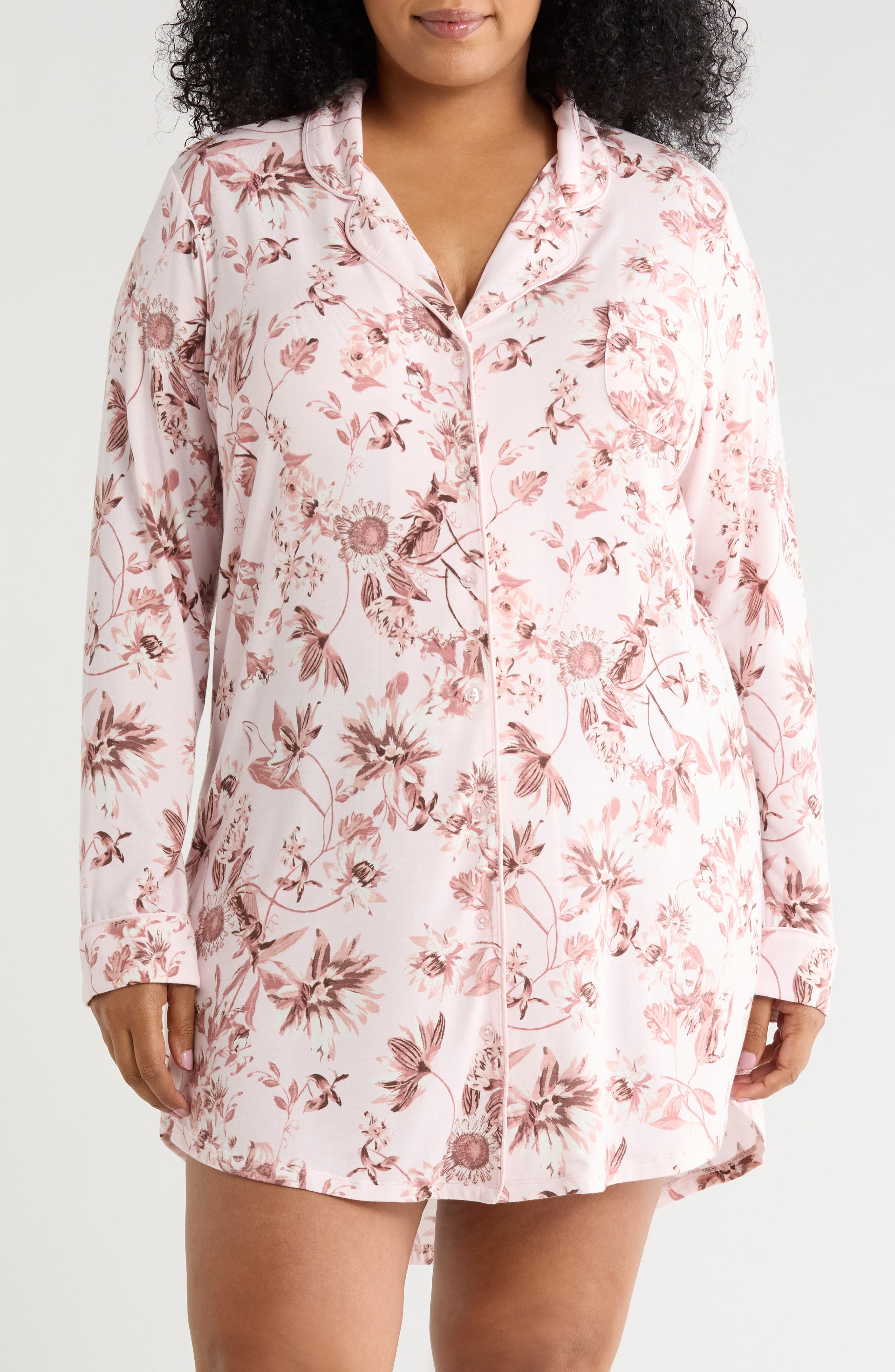PINK- BROWN BOTANIST FLORAL