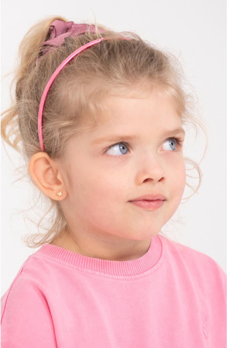 In Season Jewelry 14k Cubic Zirconia Butterfly Earrings, Alternate, color, Gold