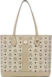 MCM New Medium Liz Shopper in Visetos