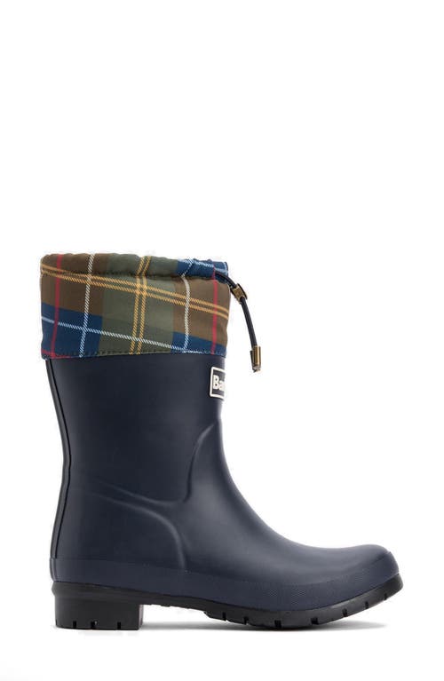 Barbour Mowbray Wellington Boot In Blue