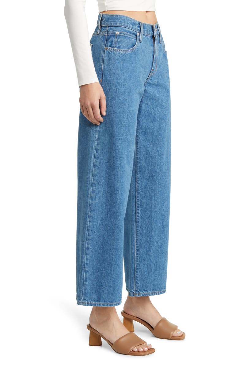 SLVRLAKE Mica Organic Cotton Wide Leg Jeans, Alternate, color, 