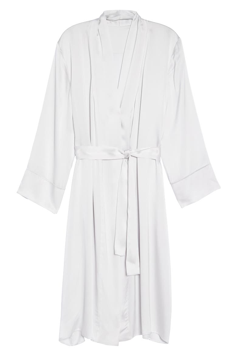 Silk Robe, Alternate, color, ICE GREY