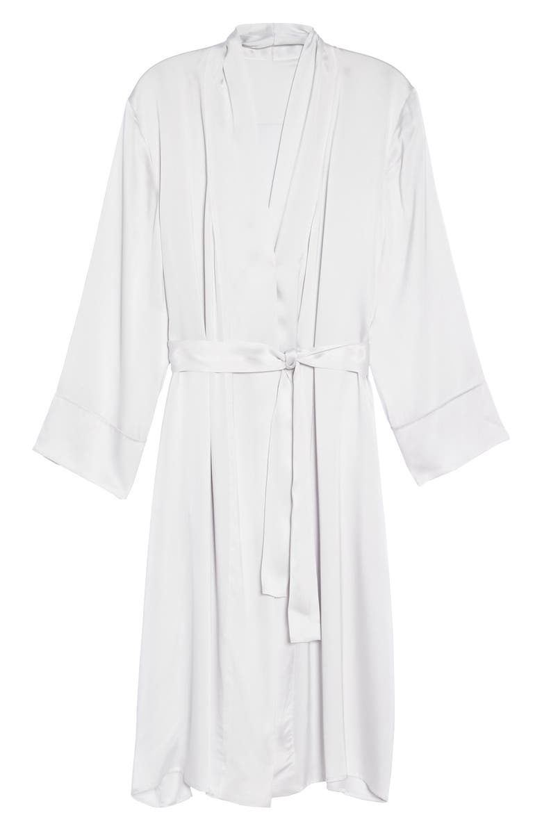 Papinelle Silk Robe, Alternate, color,