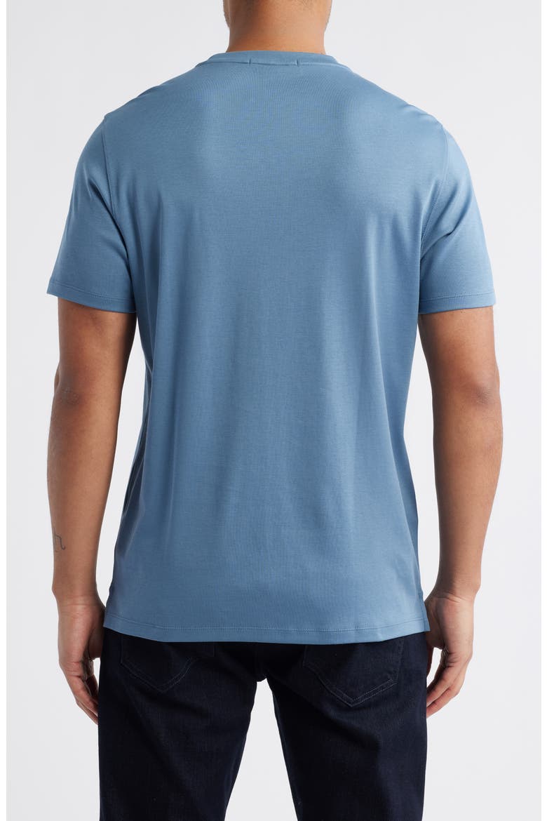 Georgia Pima Cotton T-Shirt, Alternate, color, BLUEFIN