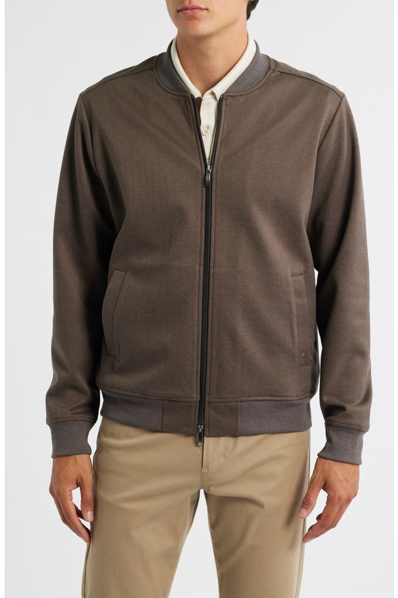 Patricio Lightweight Bomber Jacket, Alternate, color, BROWN