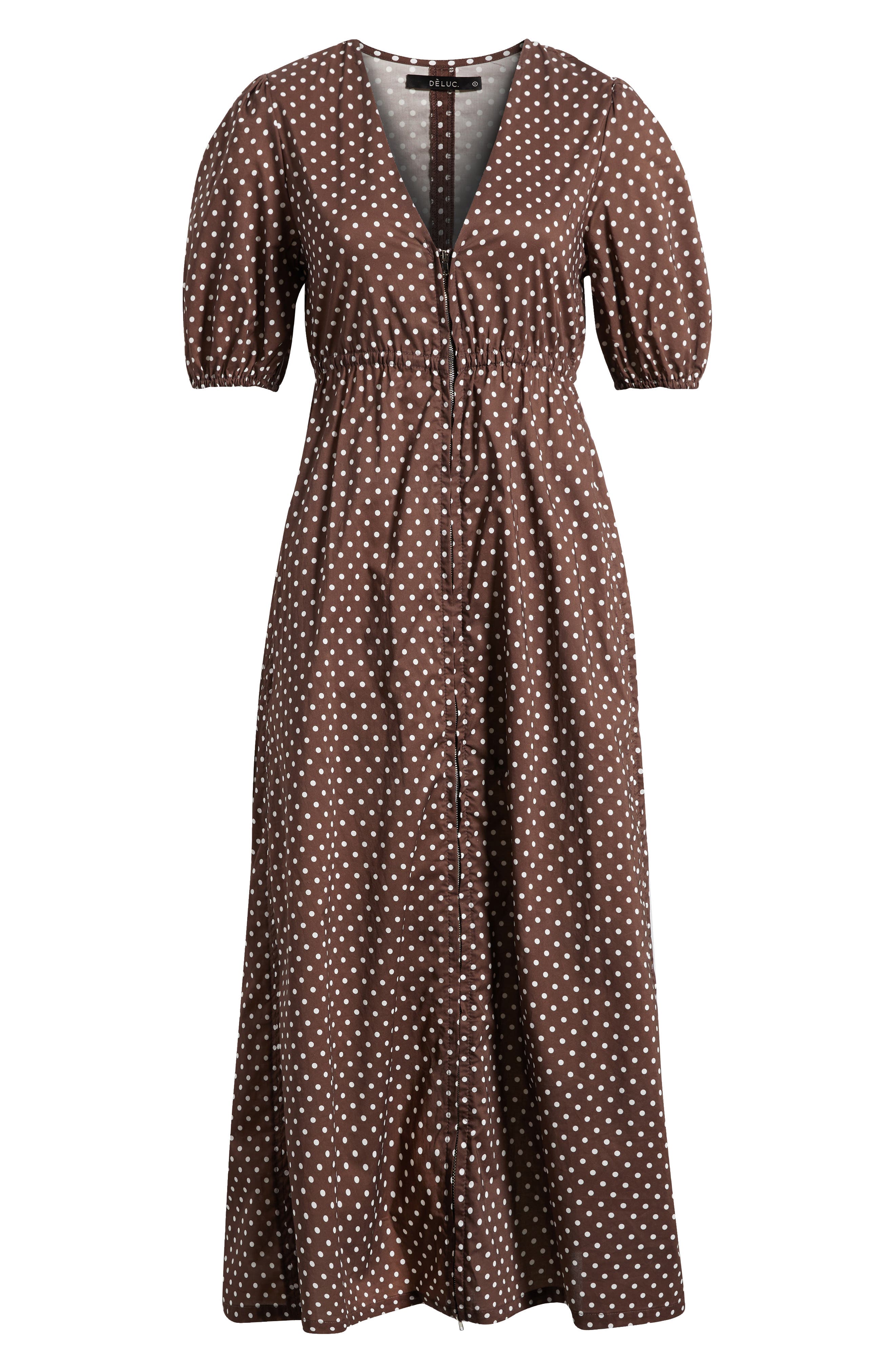 selected CHOCOLATE BASE WITH ECRU DOTS