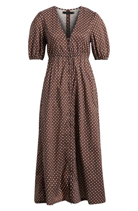 Faust Polka Dot Cotton Dress