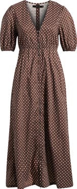DELUC Faust Polka Dot Cotton Dress