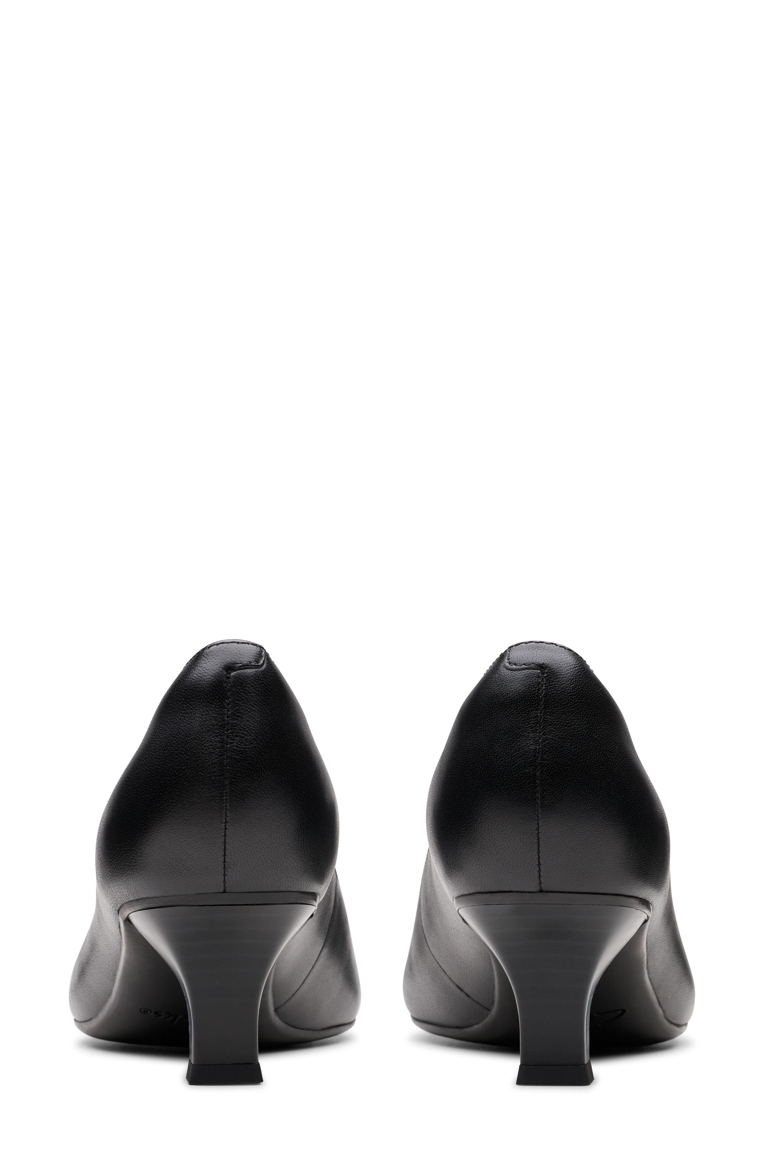 Clarks<sup>®</sup> Kepley Vine Pump, Alternate, color, Black Leather