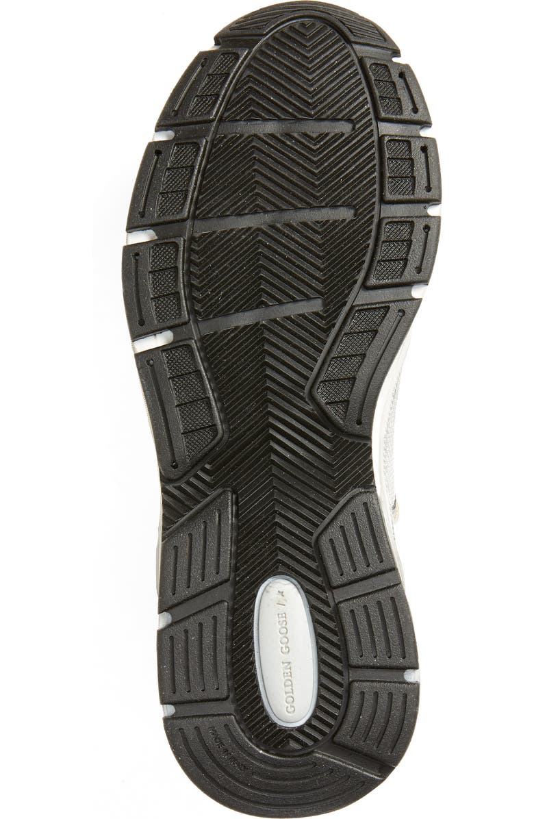 Golden Goose Deluxe Dad-Star Silver Low Top Sneaker, Alternate, color,