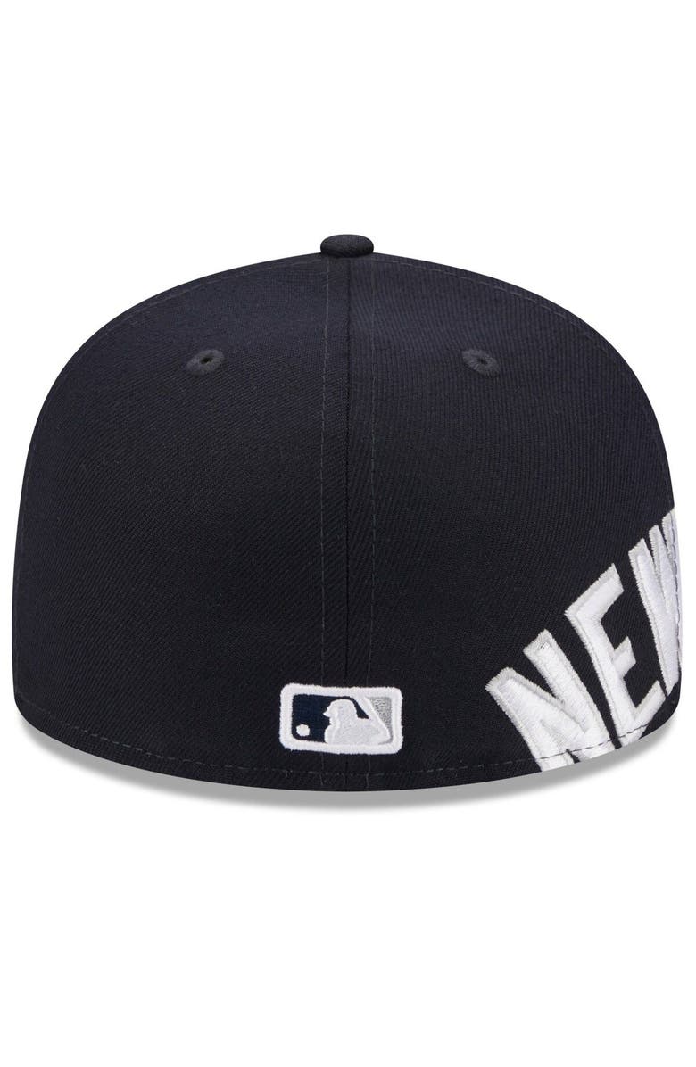 New Era Men's New Era  Navy New York Yankees Arch 59FIFTY Fitted Hat, Alternate, color, 