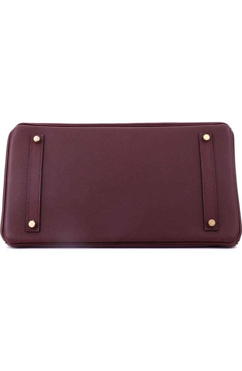 Pre-Owned Hermes Birkin Handbag Red Epsom with Gold Hardware 35, Alternate, color, Bordeaux