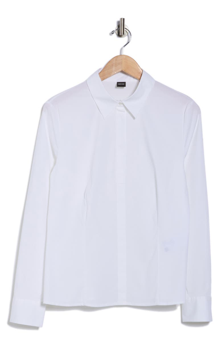 BOSS Bierdie Shirt, Alternate, color, White