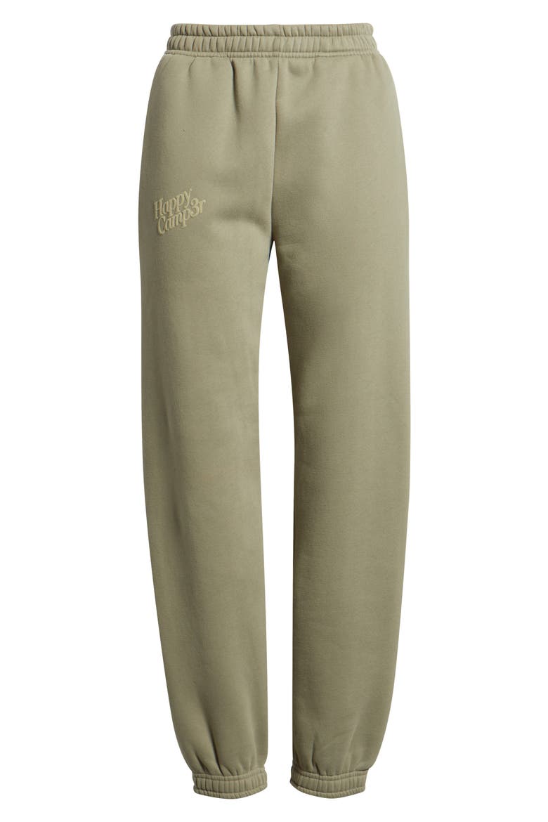 Puff Series Core Logo Cotton Blend Joggers, Alternate, color, DUSTY OLIVE