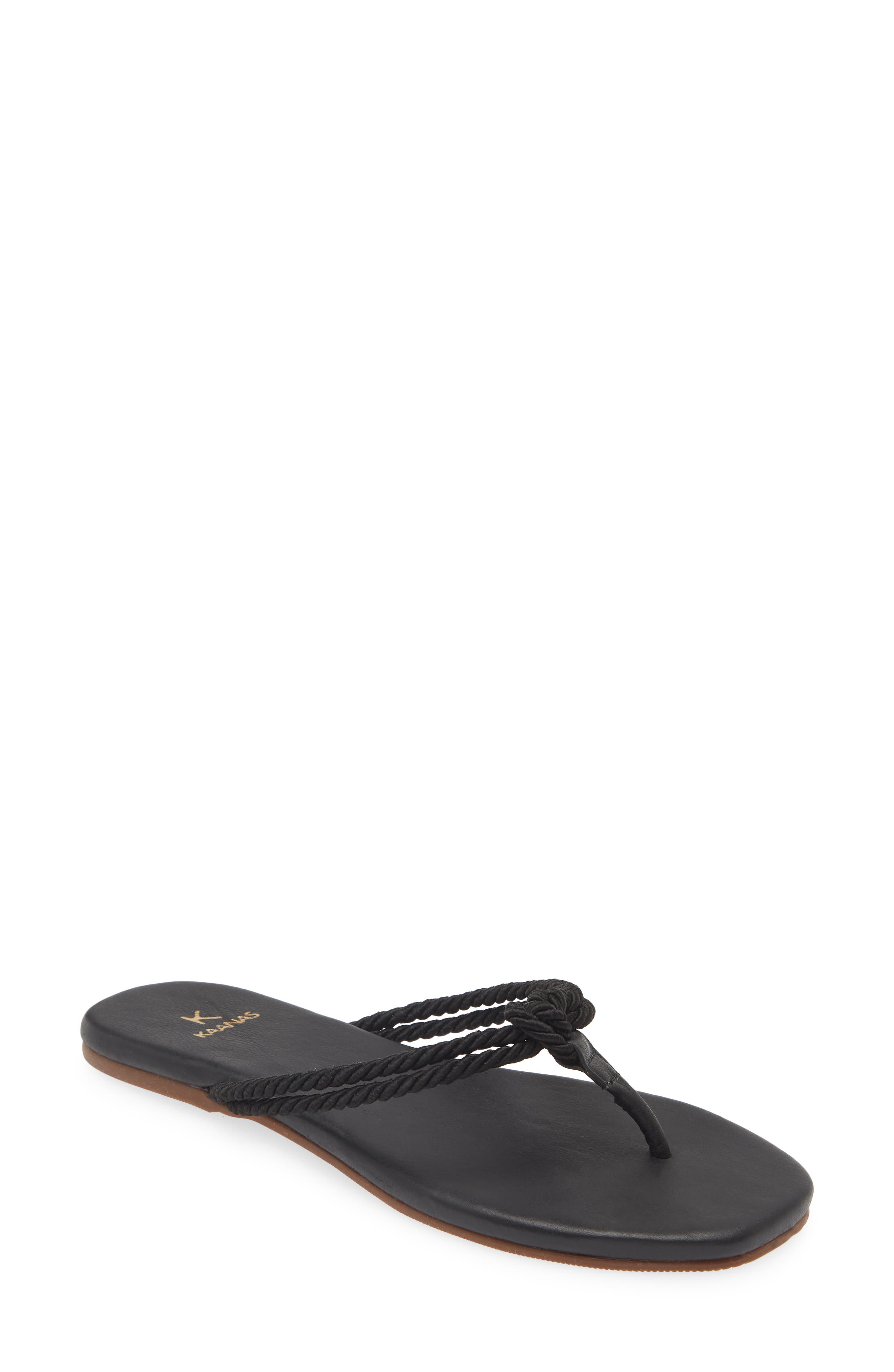 Kaanas Litibuan Corded Flip Flop, Main, color, 
