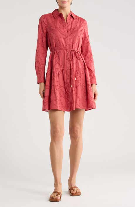 Tommy Bahama Isla Dream Long Sleeve Shirtdress
