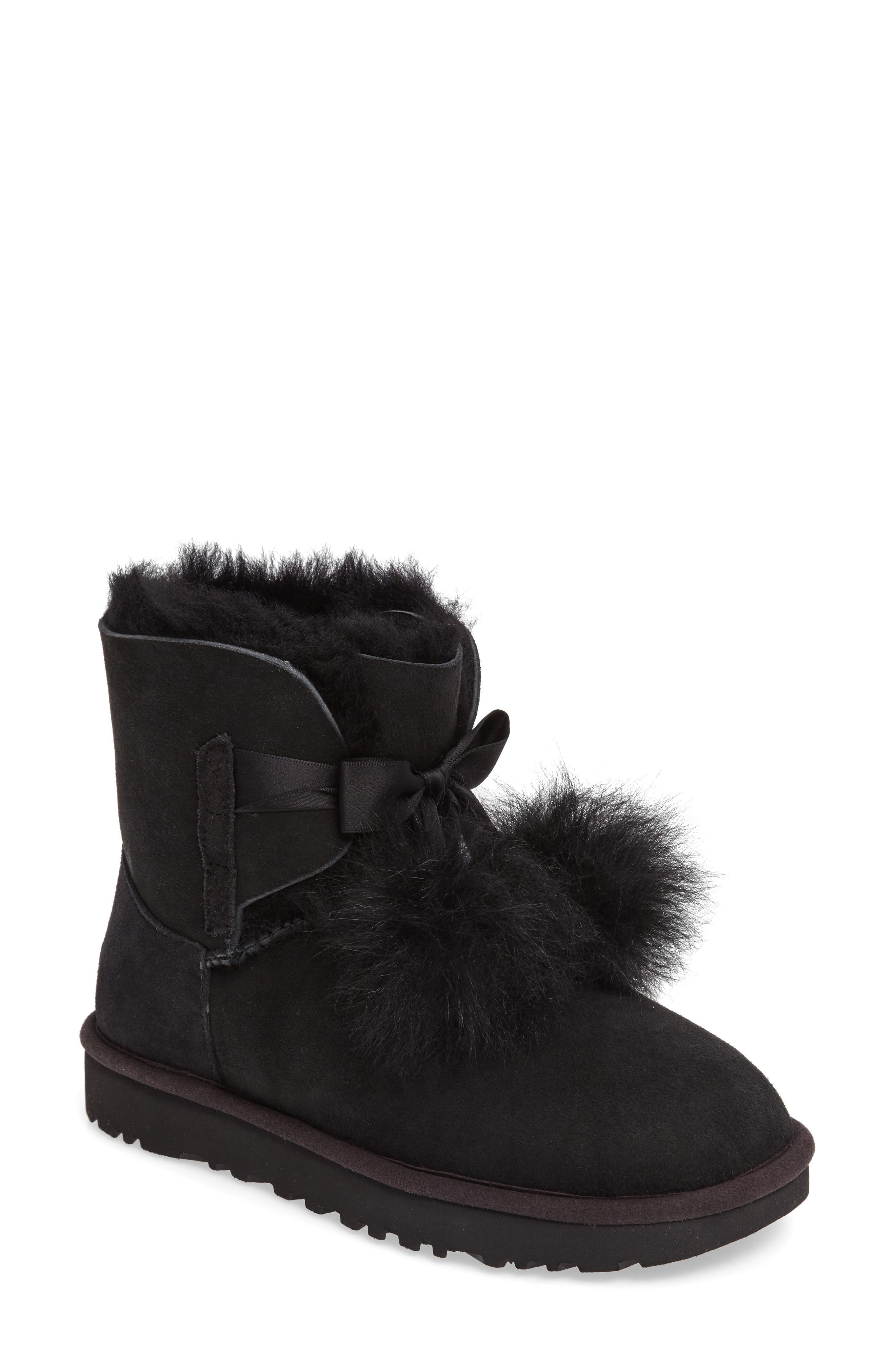 Gita Boot, Main, color, BLACK SUEDE