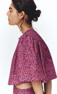 H&M Short cotton blouse
