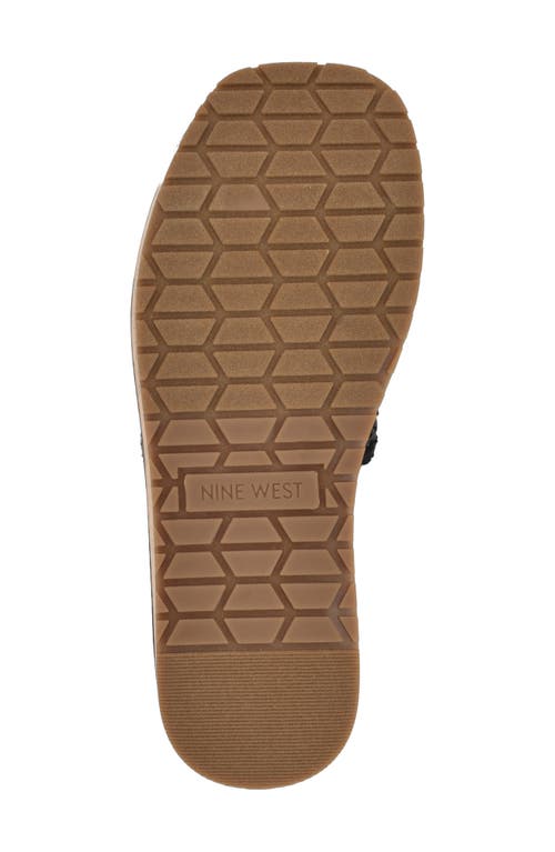 NINE WEST NINE WEST KELLER PLATFORM SLIDE SANDAL