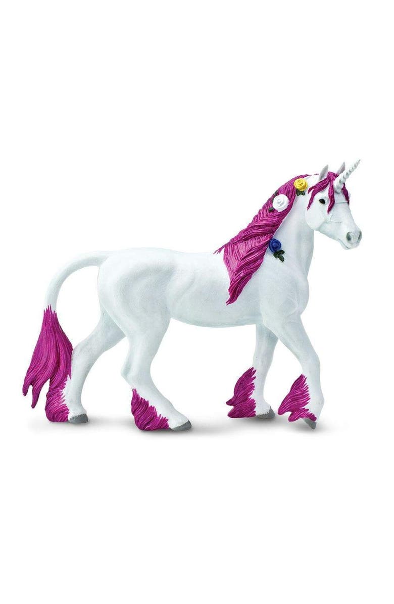 Safari Ltd. Pink Unicorn Toy, Main, color, NO COLOR