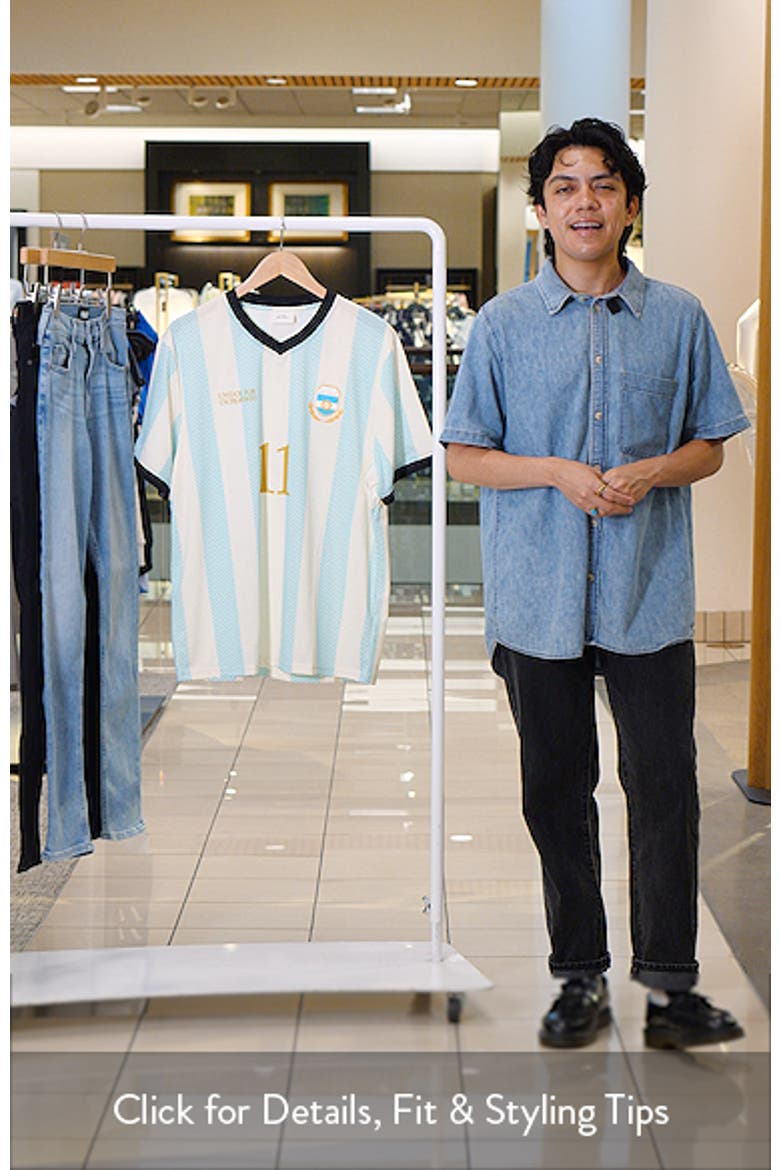Argentina V-Neck Football Jersey video