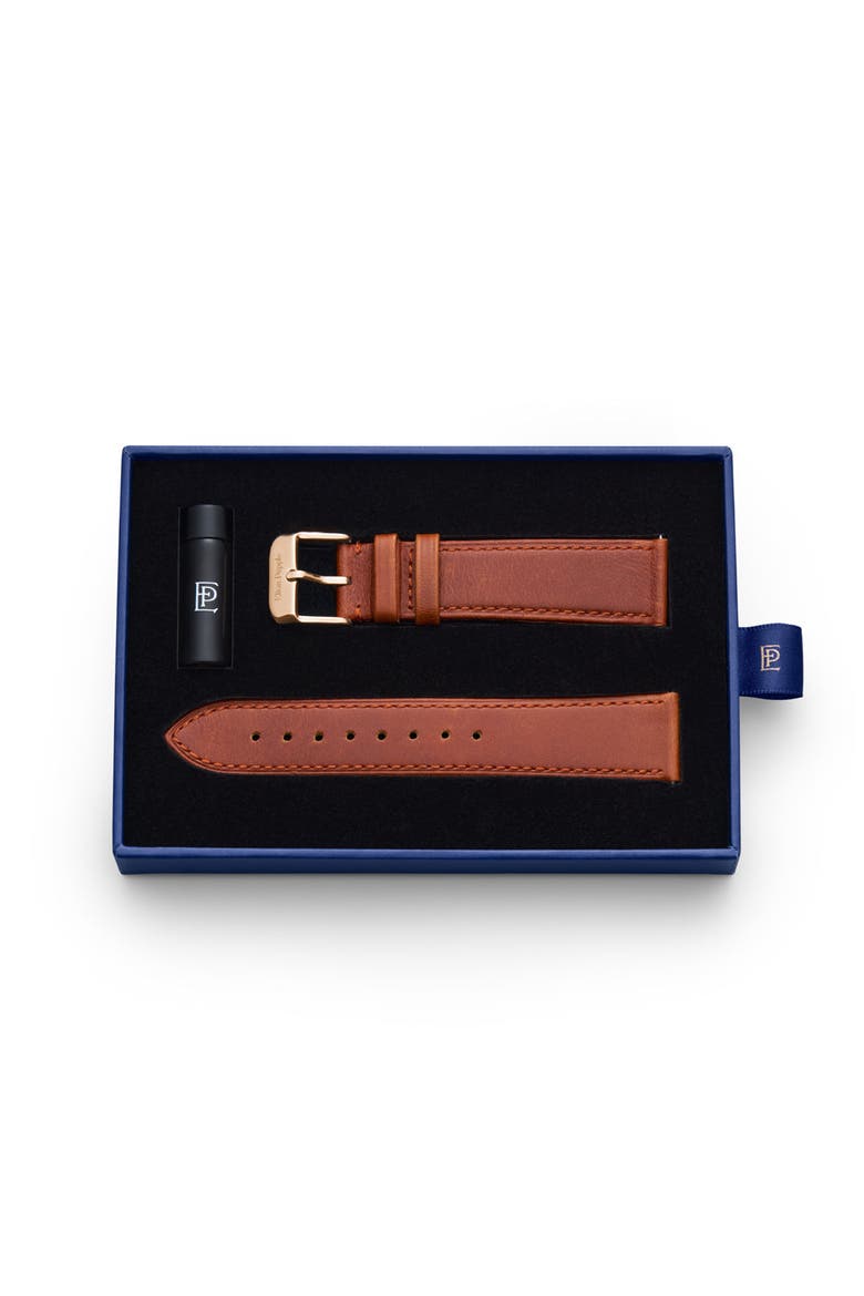 Edgewater - Rose Gold Strap, Alternate, color, Brown