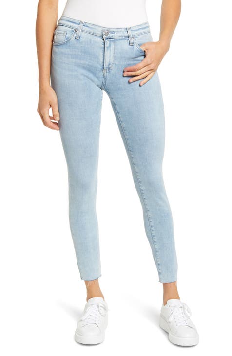 Raw Hem Ankle Legging Jeans (12 Years Idiosyncratic)