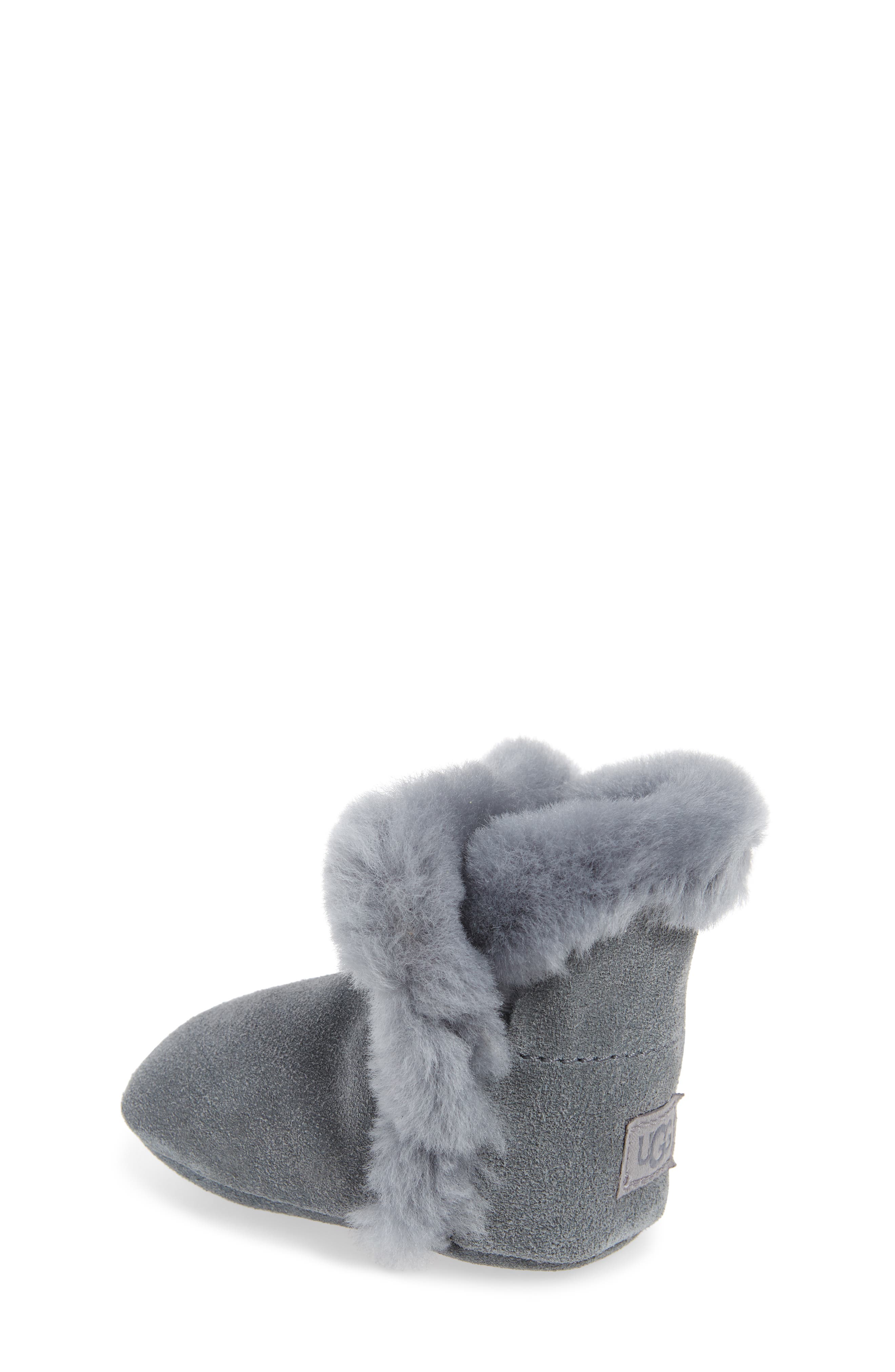 UGG<sup>®</sup> Lassen Genuine Shearling Crib Shoe, Alternate, color, 
