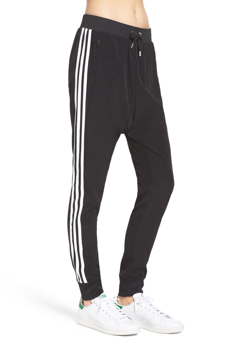 adidas Originals 3-Stripes Harem Pants, Alternate, color, 