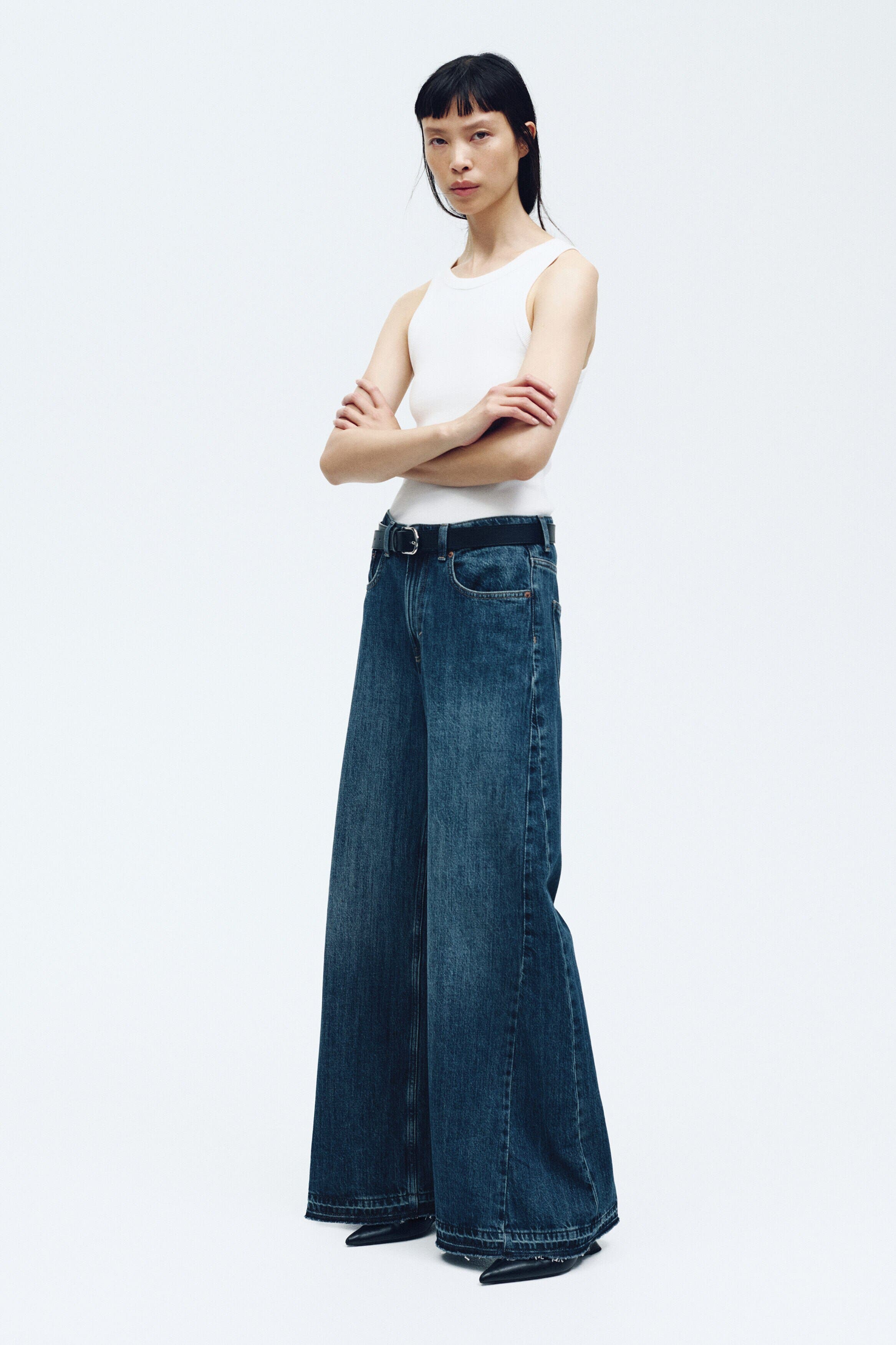 selected Denim blue