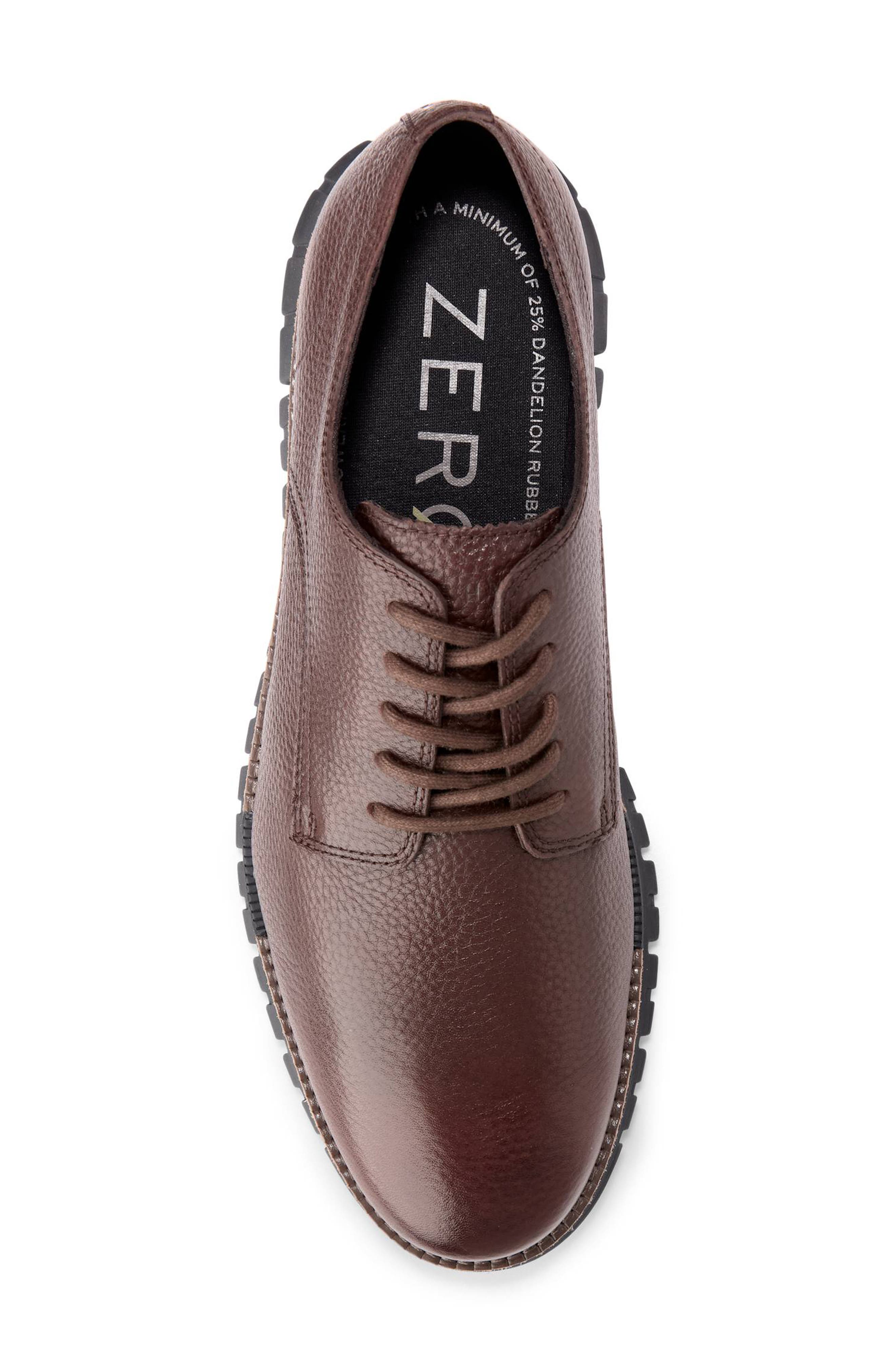 ZeroGrand Remastered Plain Toe Derby, Alternate, color, MADEIRA/ BL