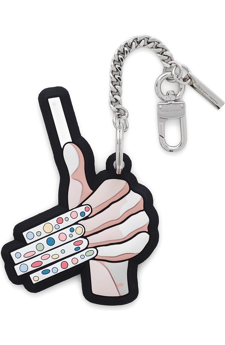 Marc Jacobs The Marc Mani Bag Charm, Main, color,