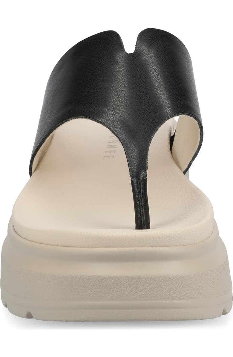 Journee Collection Carah Platform Wedge Sandal, Alternate, color,