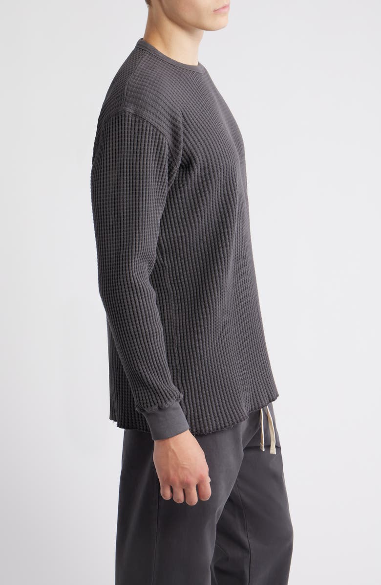 STANDARD ISSUE Thermal Knit Long Sleeve T-Shirt, Alternate, color, Vintage Black