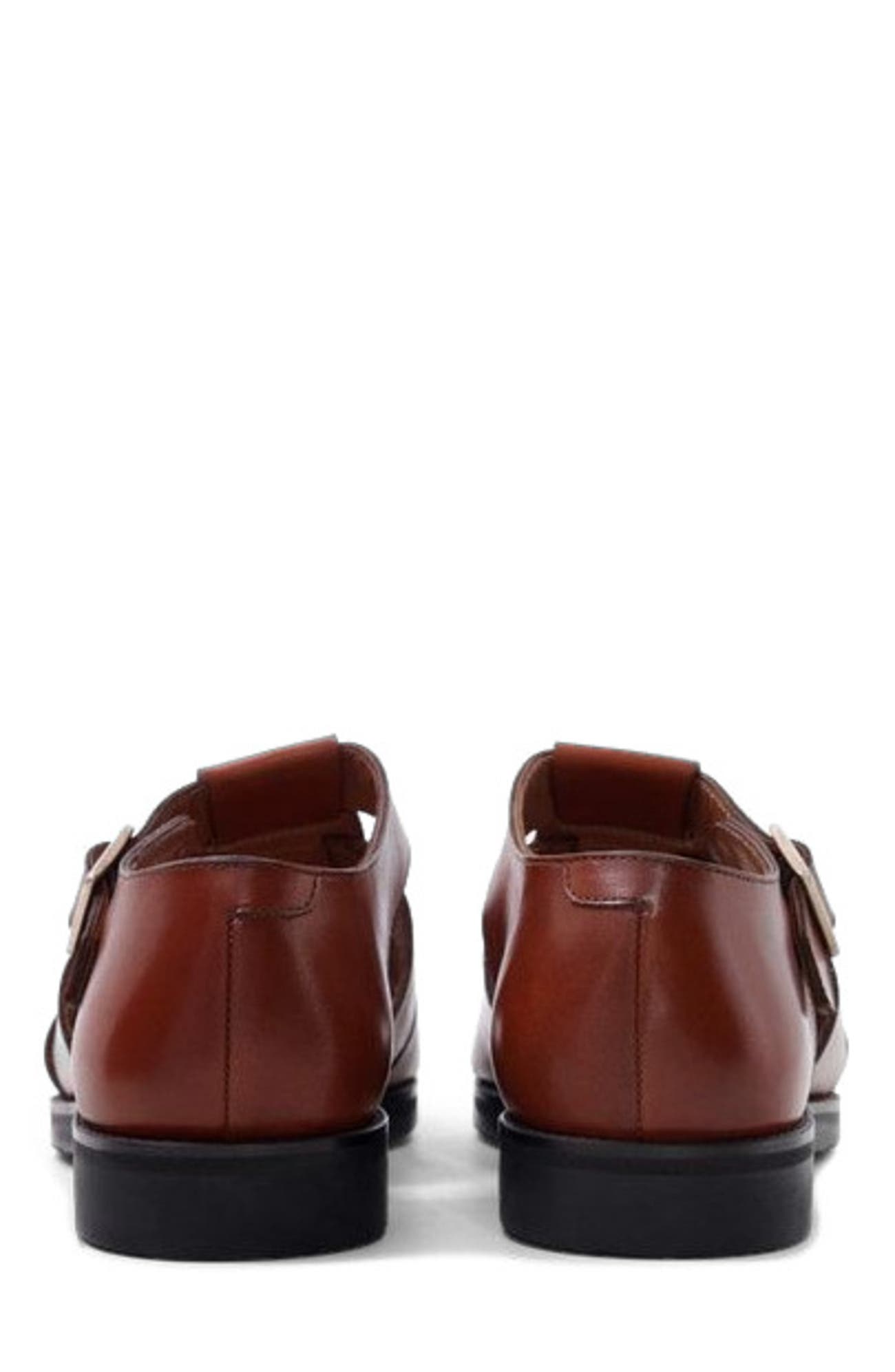 Anthony Veer Mariner Fisherman Sandal, Alternate, color, Heritage Tan Leather