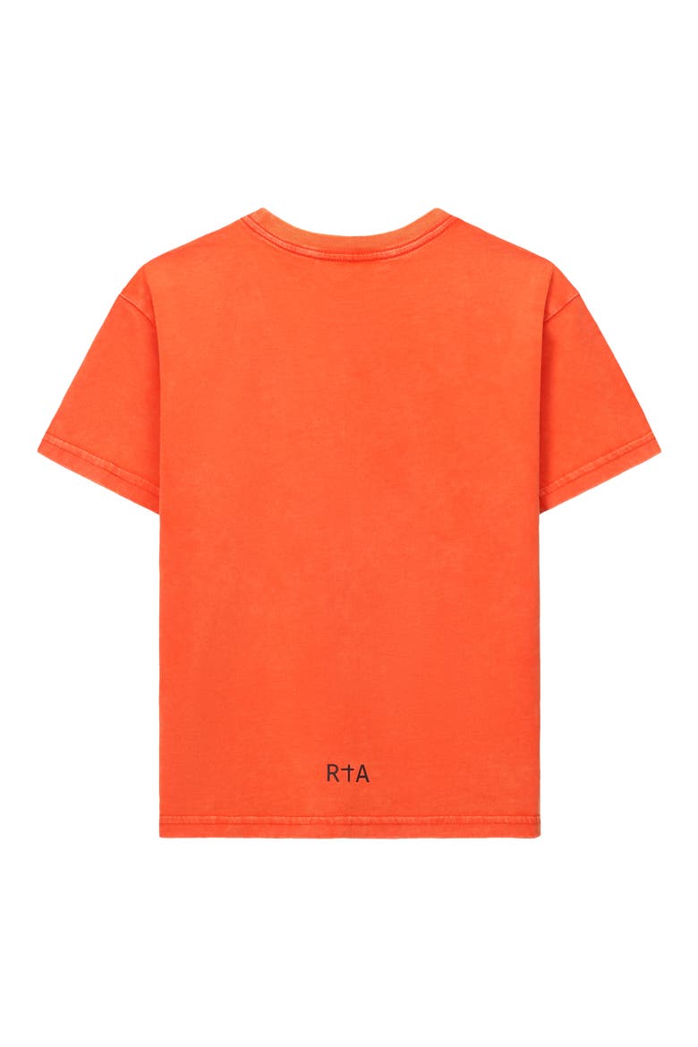 Kids' Lawson Cotton Graphic T-Shirt, Alternate, color, ORANGE PLANETARY RTA