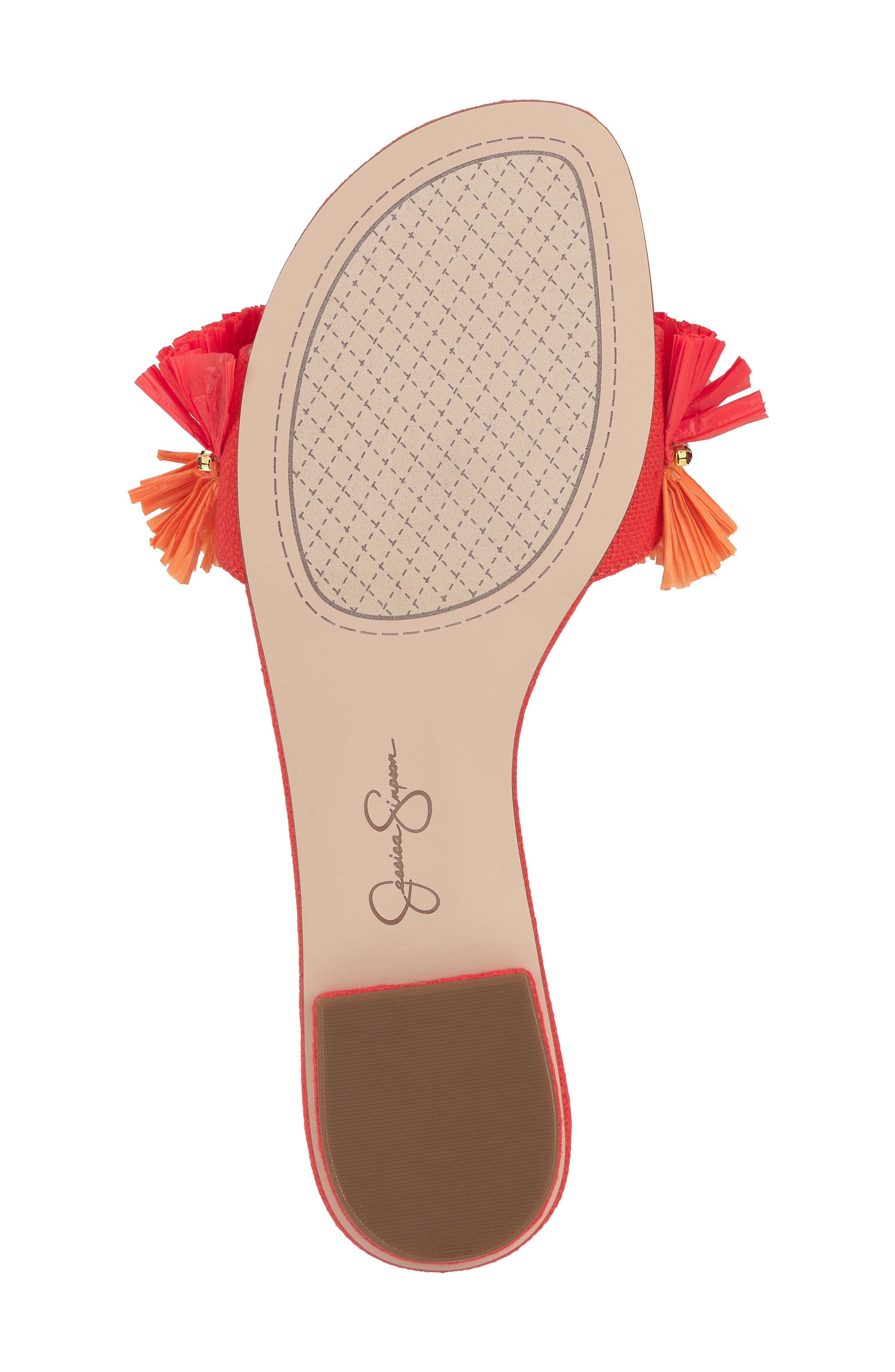 Danive Slide Sandal, Alternate, color, ORANGE 01