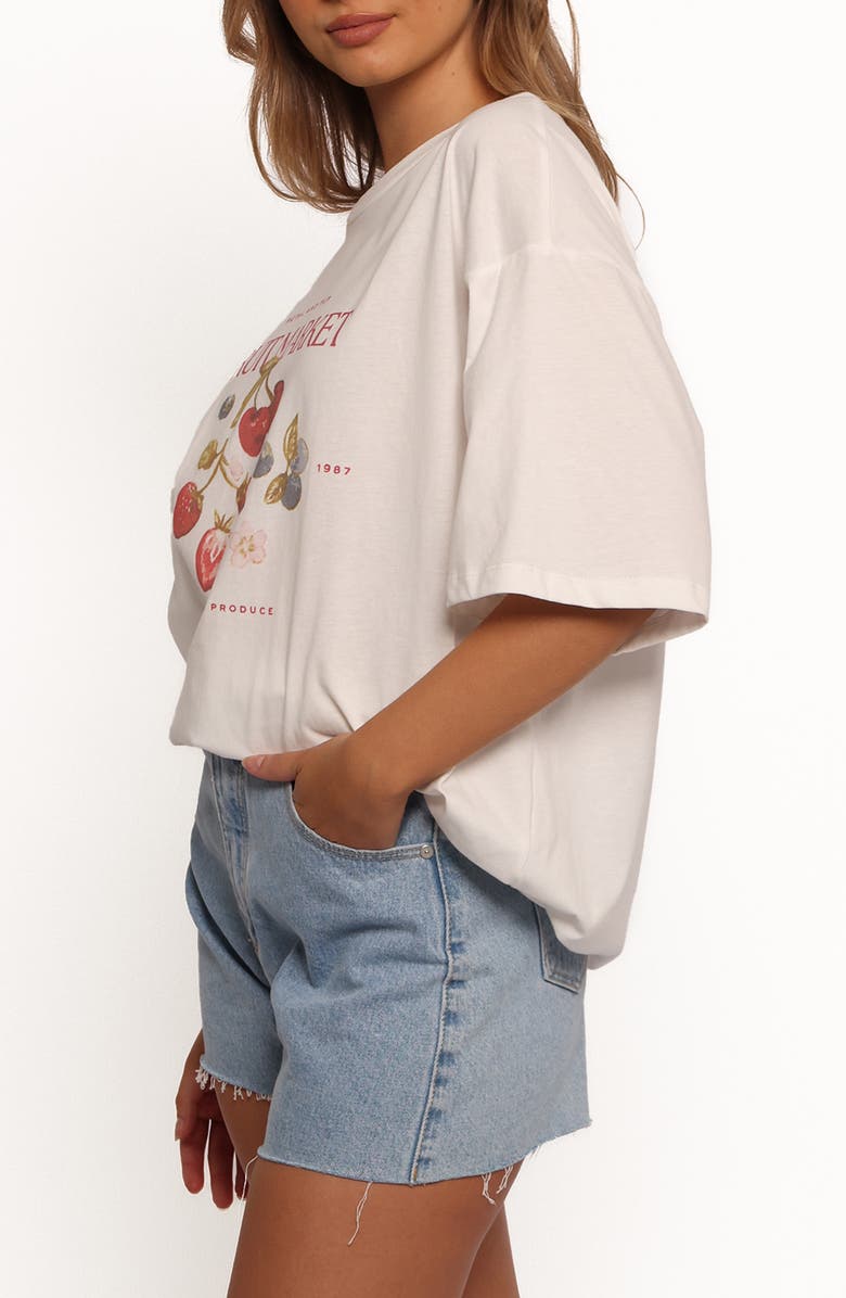 Petal & Pup Loa Graphic T-Shirt, Alternate, color, White