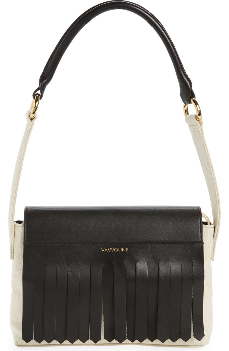 Vavvoune Claret Leather Bag, Main, color,