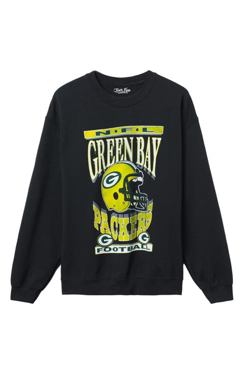 Greenbay Packers Cotton Blend Crewneck Sweatshirt