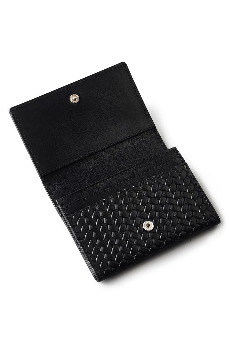 Small Westwell Lane Flapover Wallet, Alternate, color, BLACK